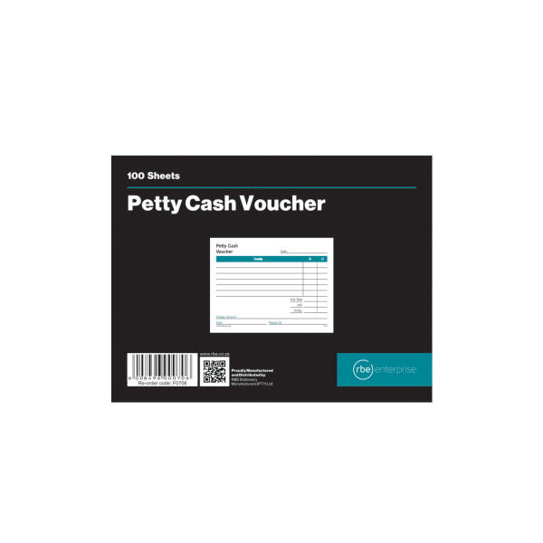 Petty Cash Voucher Pads