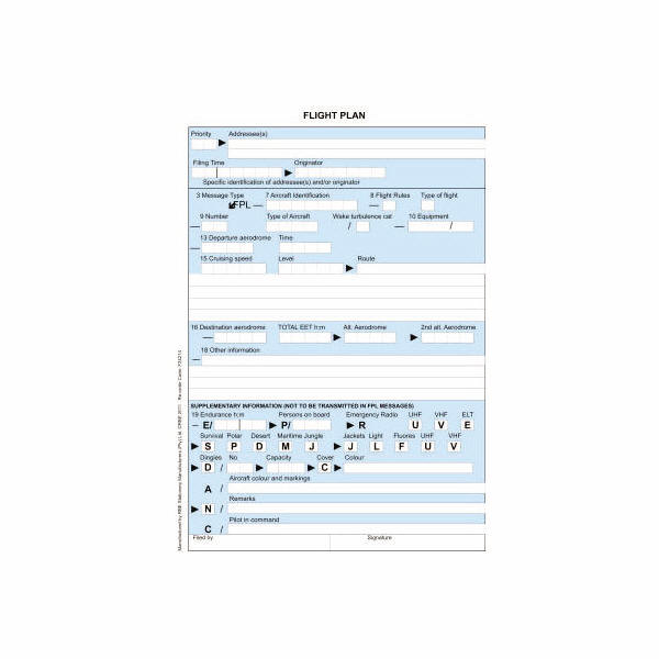ATC Flight Plan Pad