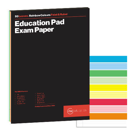Rainbow Exam Pad