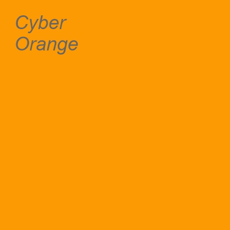 Cyber Orange Colour Swatch