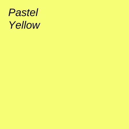 Pastel Yellow Paper & Board Range