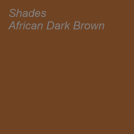 Shades African Dark Brown Colour Swatch
