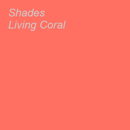 Shades Living Coral Colour Swatch