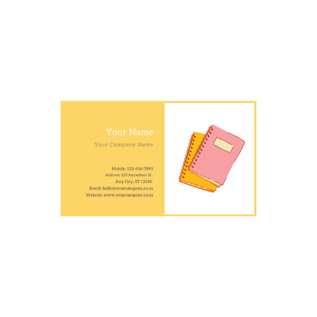 Single Sided Business Card