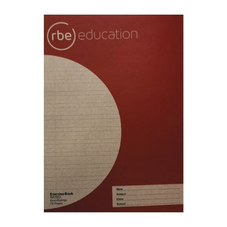 WDSG 6mm 72 Page A4 Exercise Book