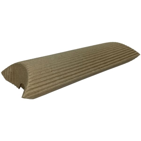 Medium Fluted Kraft Pillow Style Gift Box