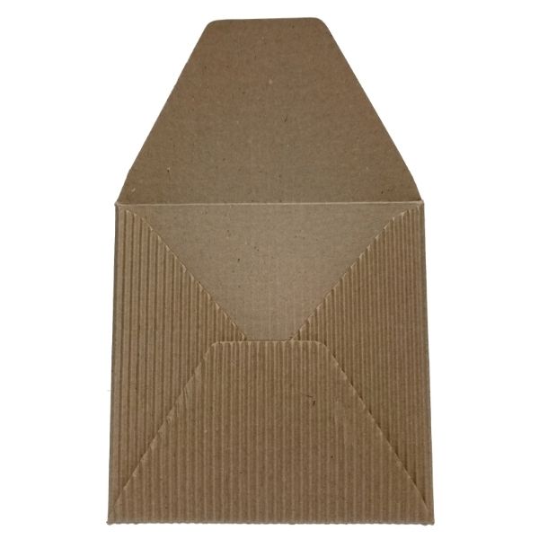 Fluted Kraft Square Gift Envelope