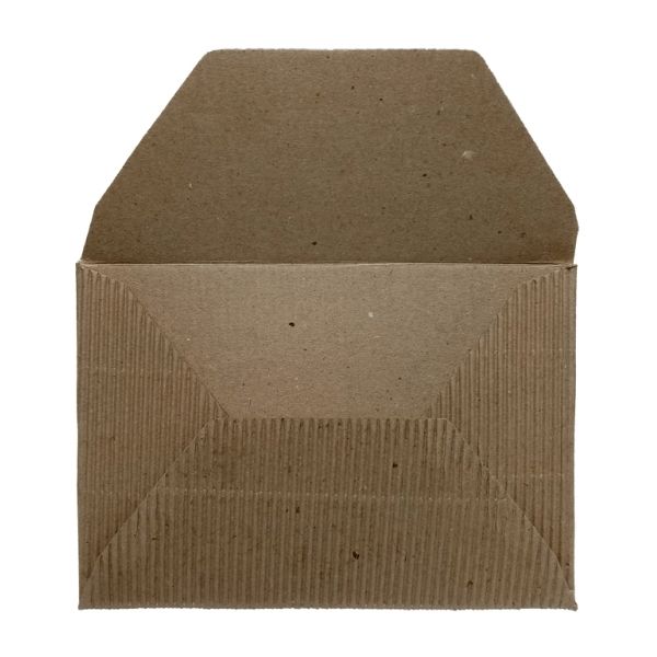 Fluted Kraft Rectangular Gift Envelope
