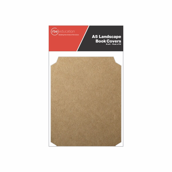 A5 Landscape Kraft Book Covers