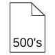 500 Sheets
