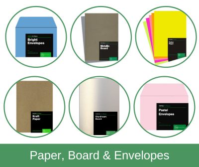 Paper, Board & Envelopes Product Range