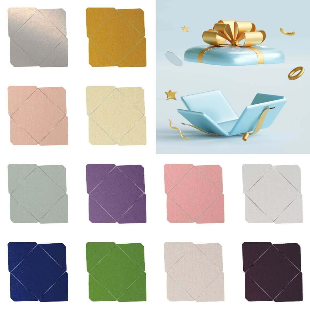 StarDream Square Envelopes
