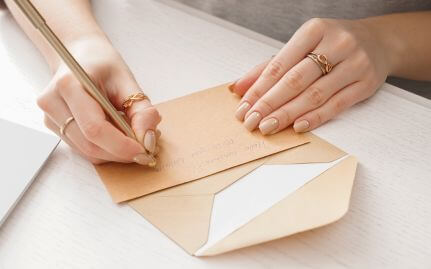 Benefits of Paper - Handwritten letters