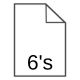 6 Sheets per Pack