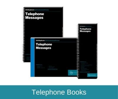 Telephone Message Books & Pads