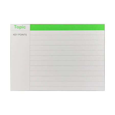 RBE Revision Cards - Green