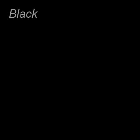 Bright Black Colour Swatch