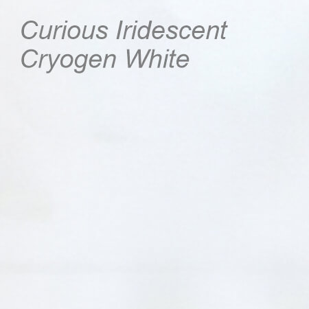 Curious Iridescent Cryogen White