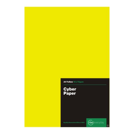 Cyber Yellow A4 Paper