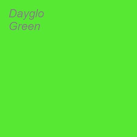 Dayglo Green Colour Swatch