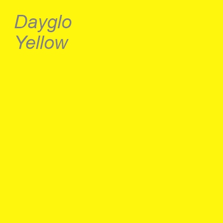 Dayglo Yellow Colour Swatch
