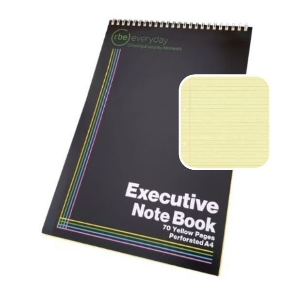 Executive or Legal Yellow Notebook