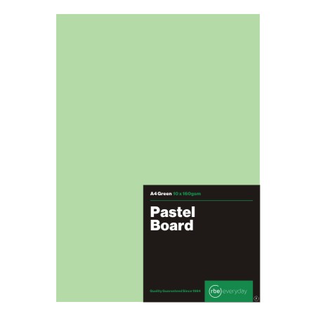 Pastel Green A4 Boards