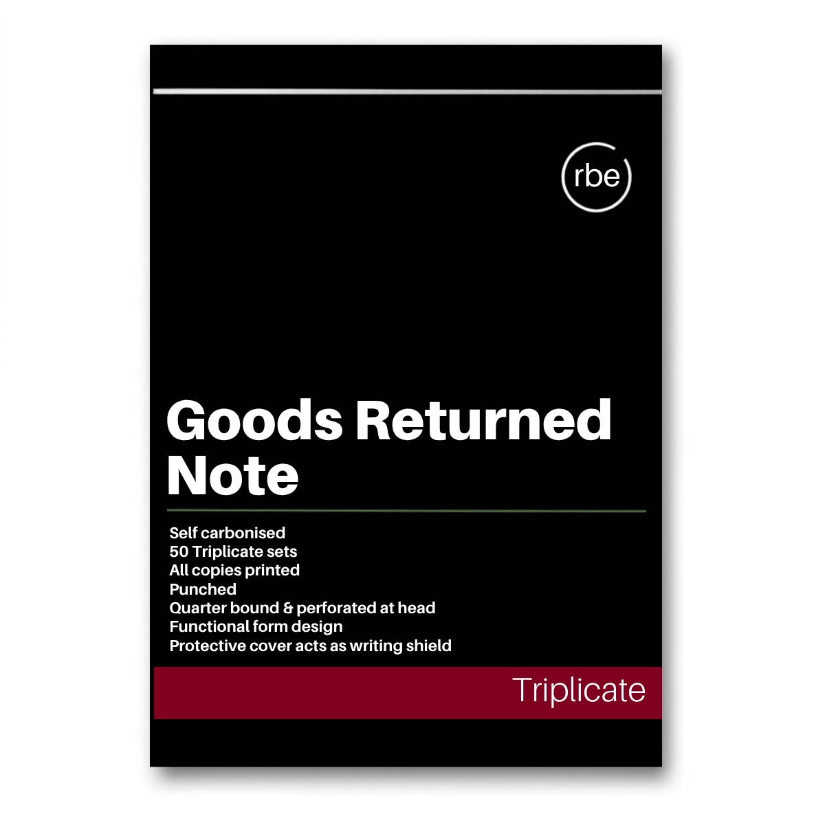 Goods Return Note Q/Bound