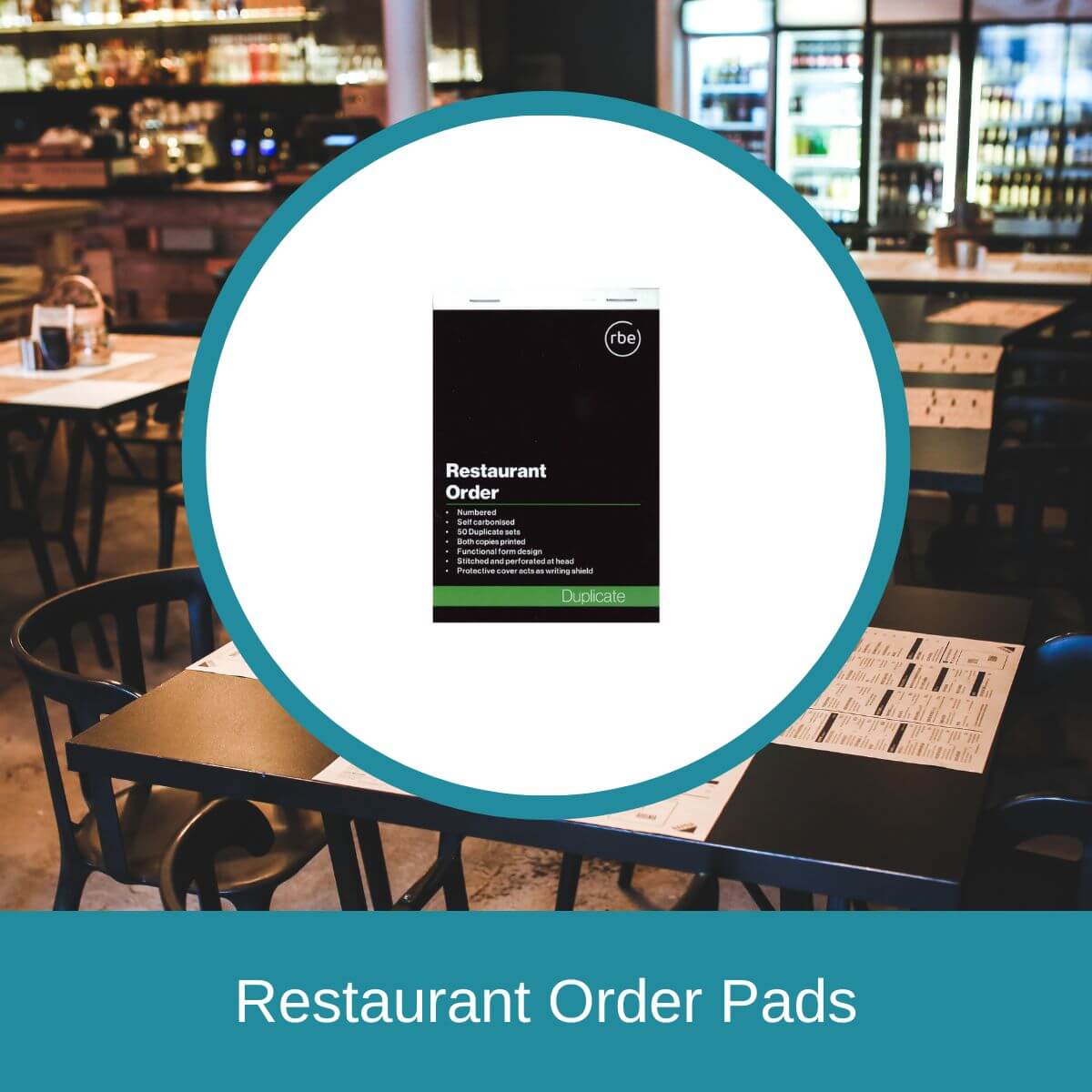 Restaurant Order Pad Options