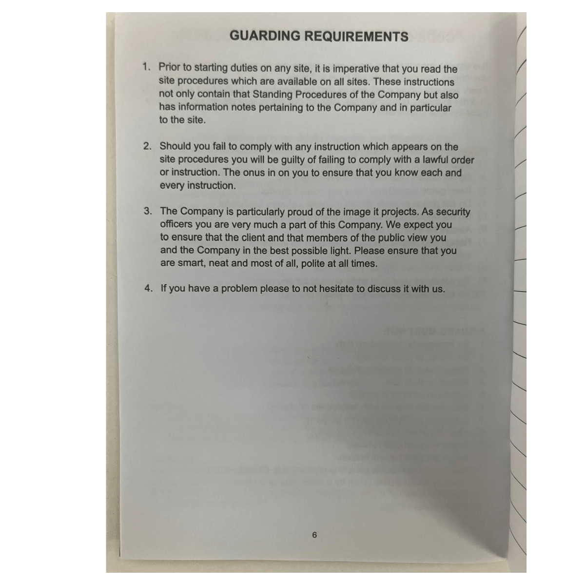 Security Officer Pocket Book - Image 9