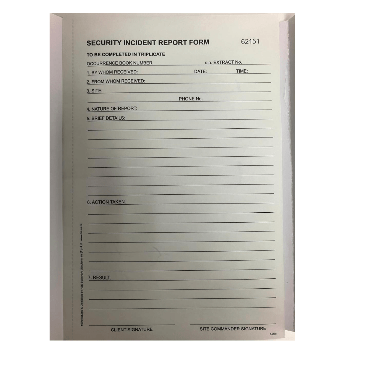 Security Incident Report Book - Image 6