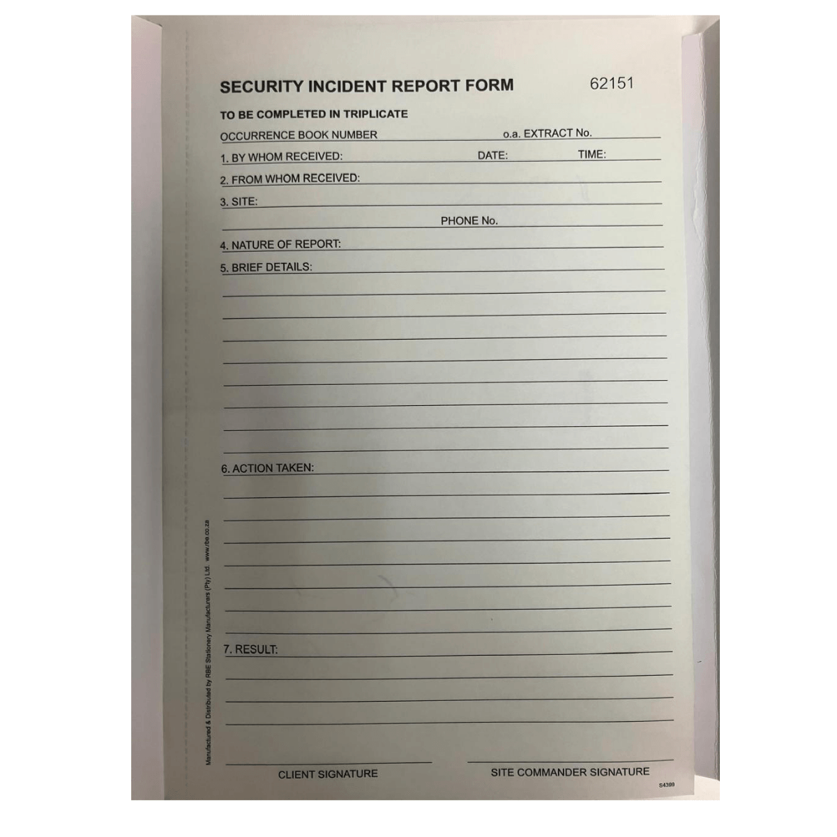 Security Incident Report Book - Image 8
