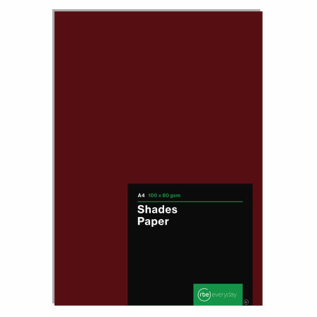 Shades African Dark Brown A4 Paper