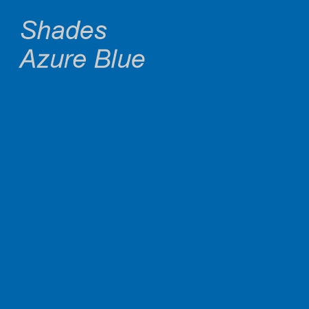 Shades Azure Blue Colour Swatch