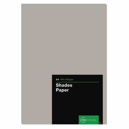 Shades Grey A4 Paper