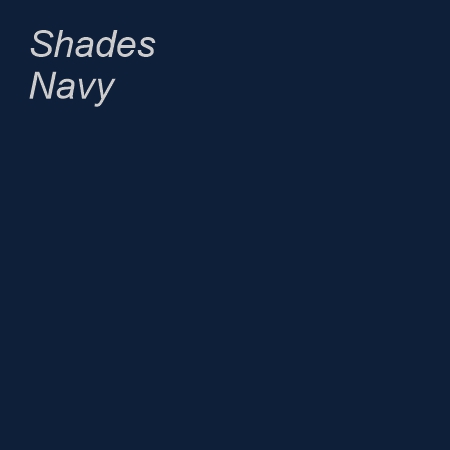 Shades Navy Colour Swatch