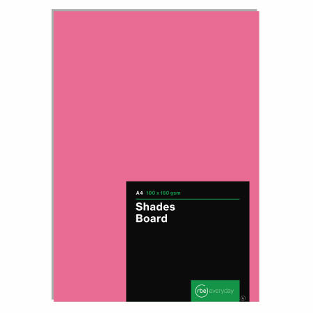 Shades Pink Paper, Board & Envelopes - RBE Stationery & Print