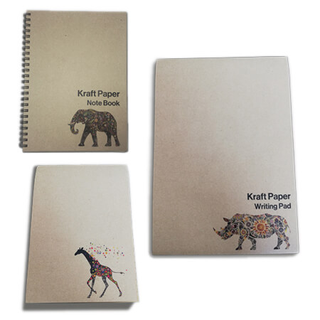 Kraft Lined Notepads & Notebook - Category