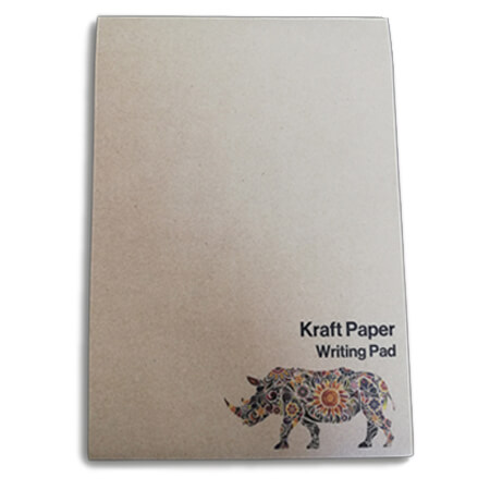 A5 Kraft Lined Notepad - Cover