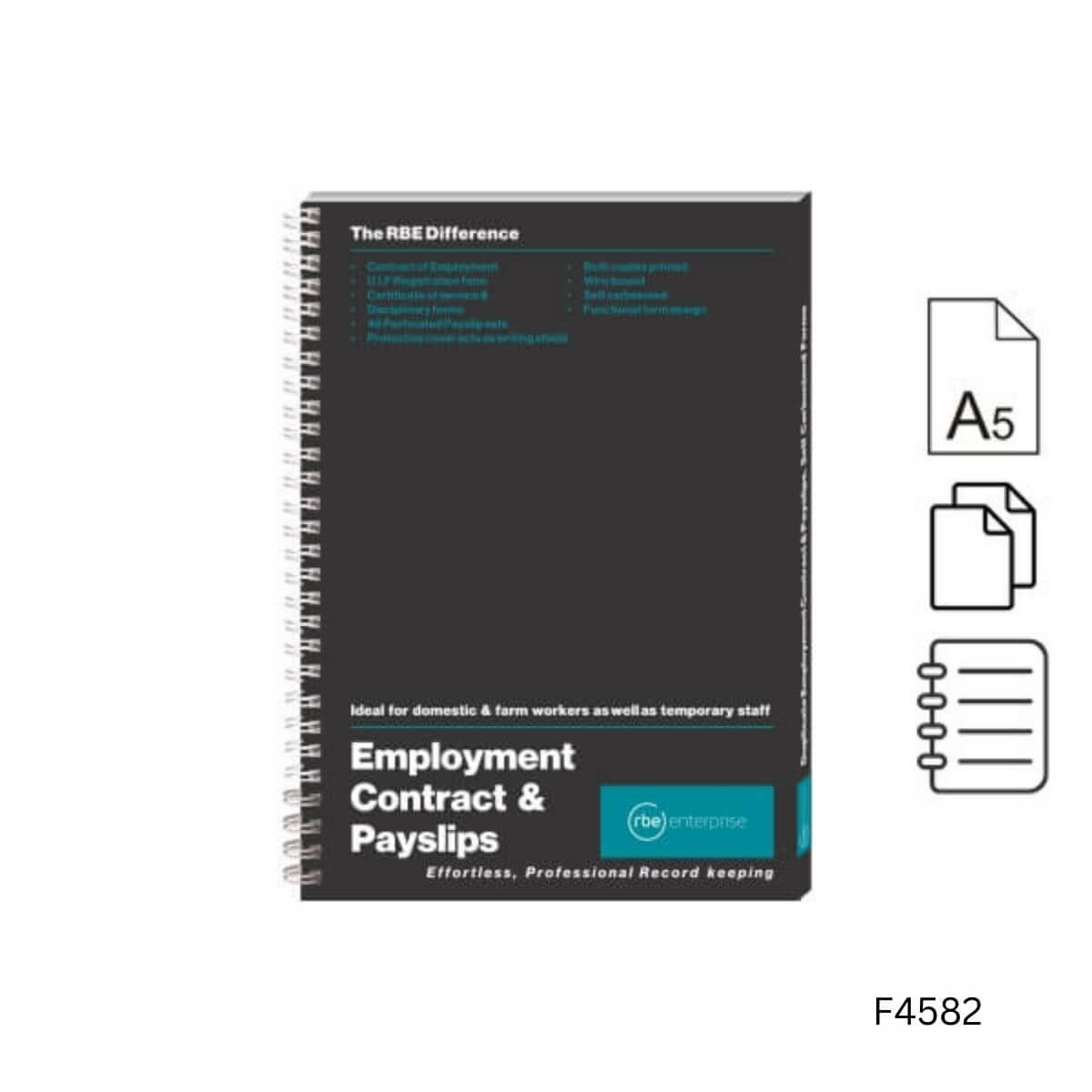 Employment Contract & Payslip Book
