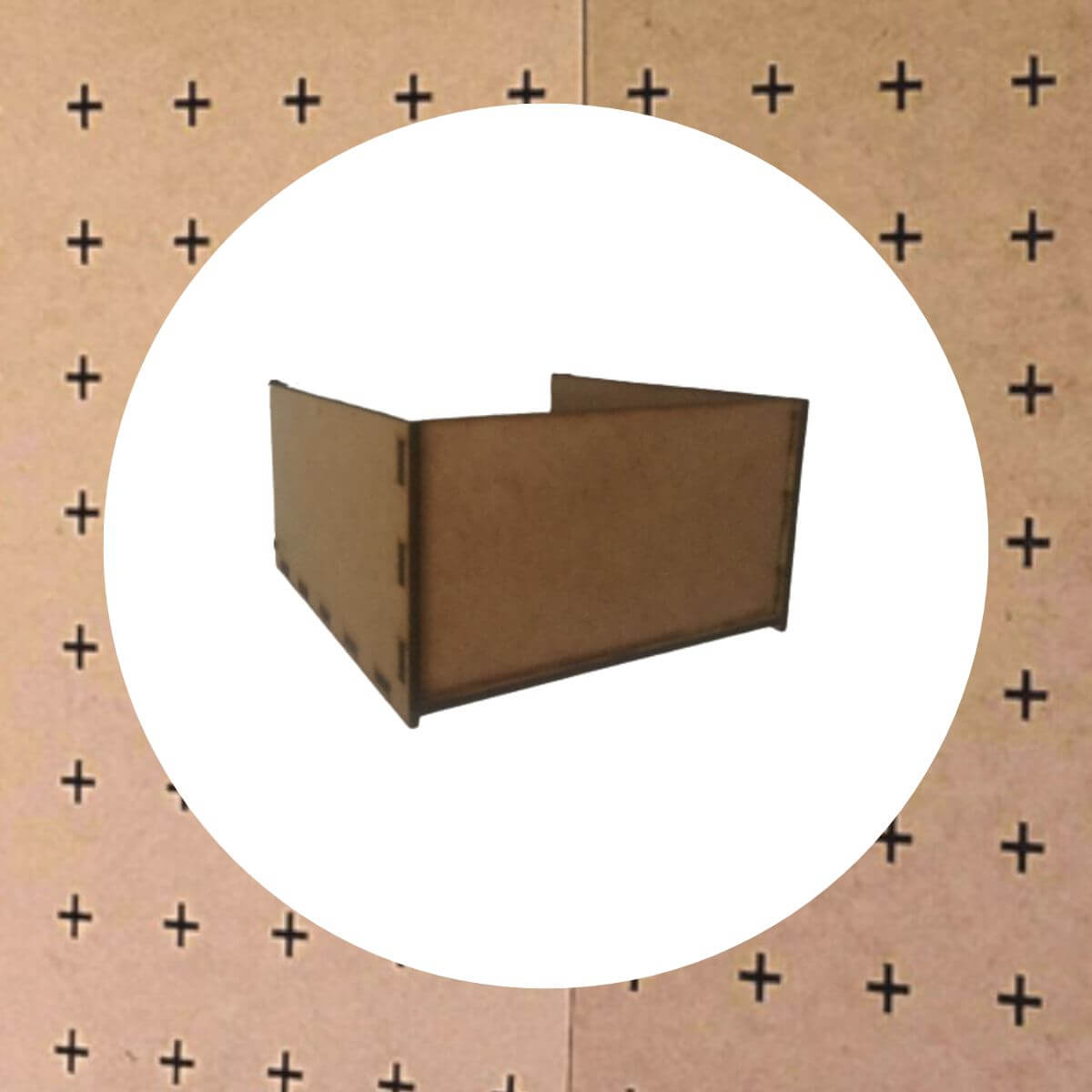 Peg Board Small Storage Box