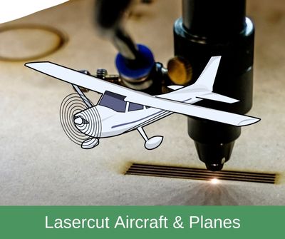 Lasercut Model Aircraft & Planes