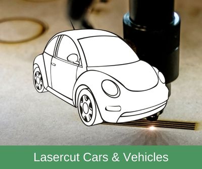 Lasercut Model Cars & Vehicles