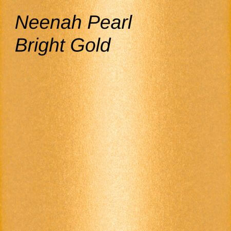Neenah Pearl Bright Gold Swatch
