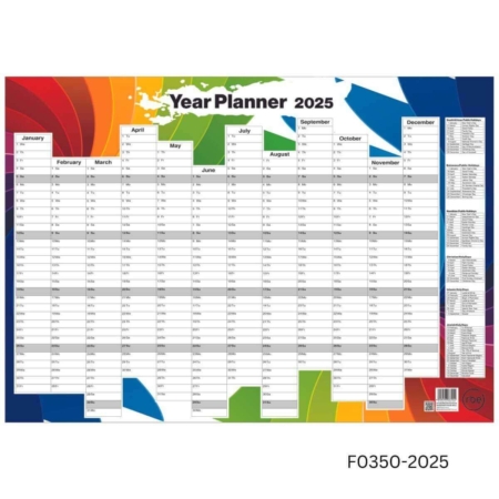 A1 Laminated Wall Planner