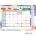 12 Month A2 Desk Calendar or Planner