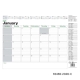 A2 Corporate Desk Calendar or Planner