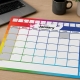 RBE 2027 A2 Desk Calendar Pad