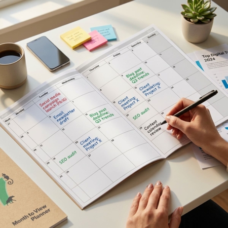 RBE 2027 A4 Month to View Planner