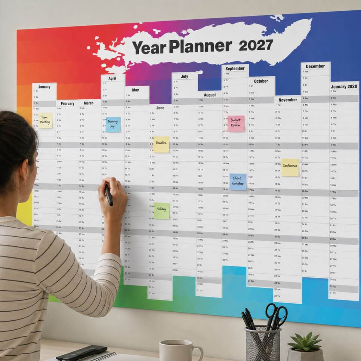 2027 A1 Wall Planner